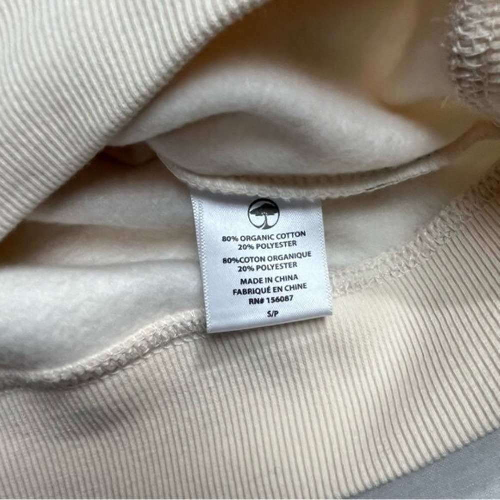 NWT Arbor Organic Cotton Spellout Graphic‎ Hoodie Sz Small Skater - Picture 5 of 10